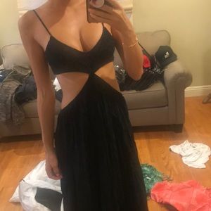Indah cut out maxi dress
